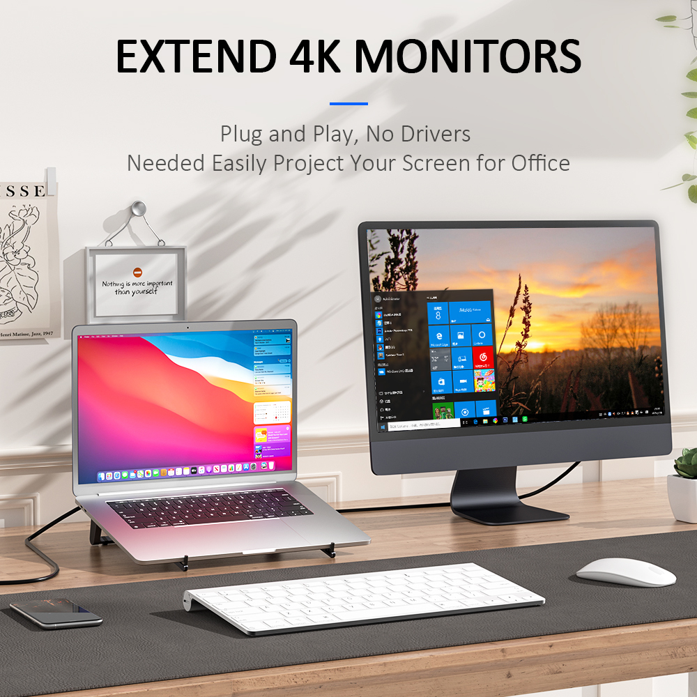 Extand 4K Monitors