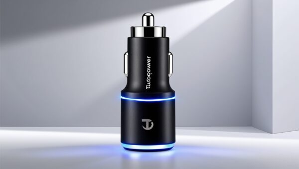 A sleek and modern car charger