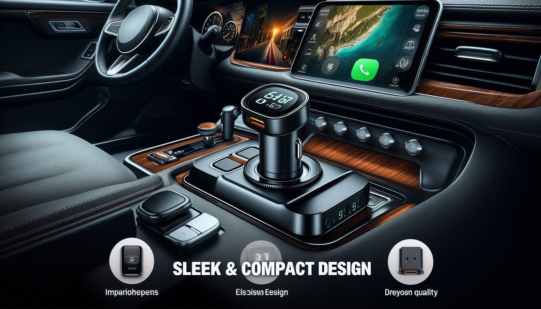 Sleek & Compact Design: Elevate Your Car's Interior