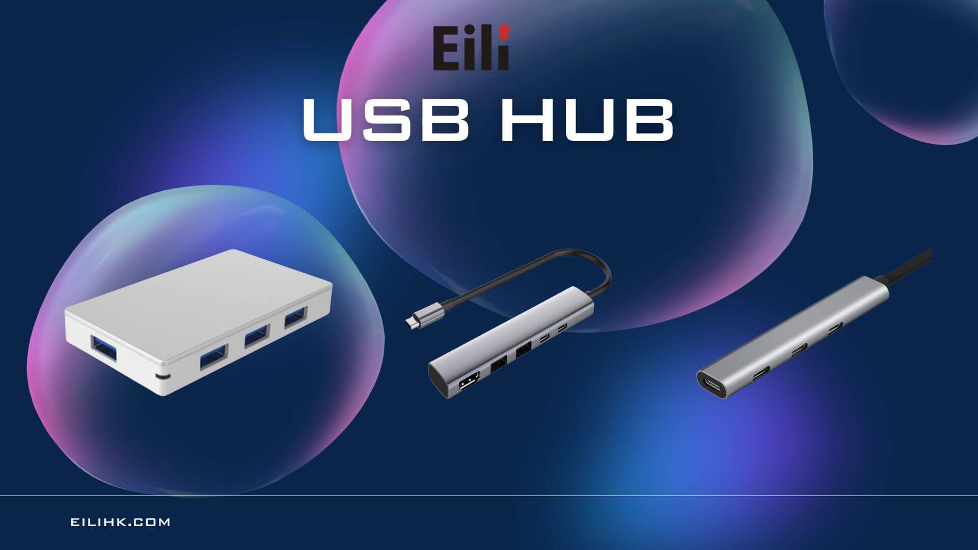 Versatile USB Hubs