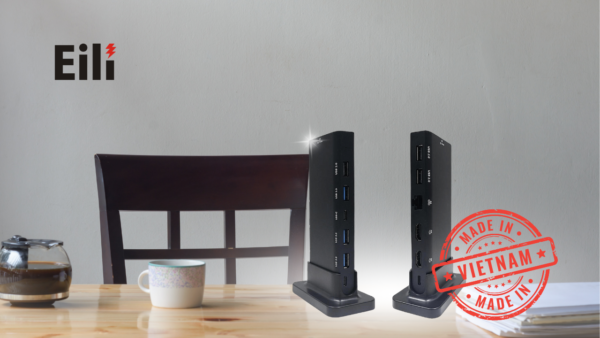 a docking stations from Eili industrial made in Vietnam