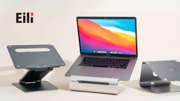 3 laptop stand with a macbook