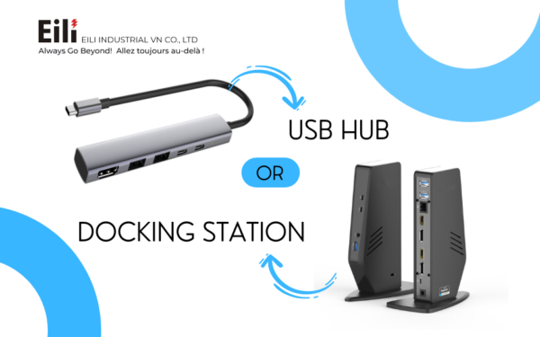 usb hub compare to docking station