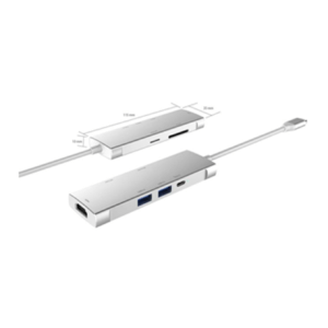 6-in-1 USB Type C Hub (EY-EC2203) is a versatile